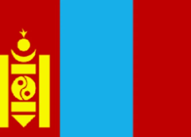 8º - Mongólia: área 1.564.116 km², população ~3.400.000