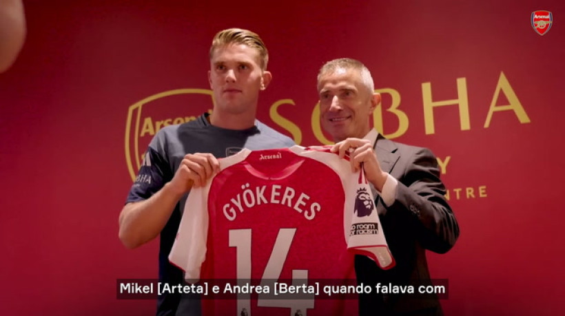 Gyökeres: 'Mal posso esperar para marcar com esta camisa na frente da torcida'