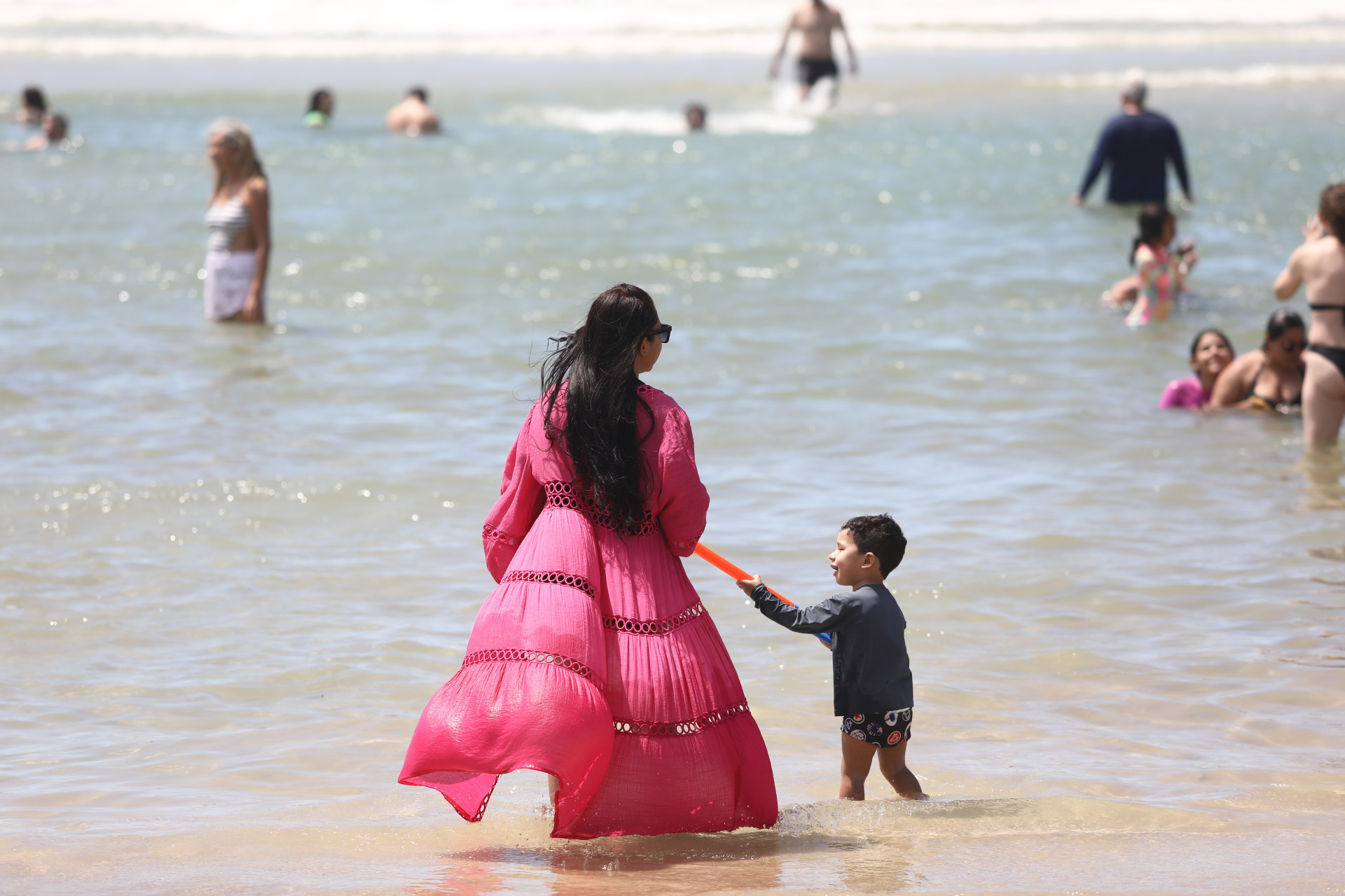 FORTALEZA-CE, BRASIL,27.07.2025: Praia do Futuro no último fim de semana de Julho.  (Fotos: Fabio Lima)