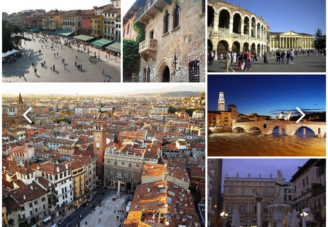 O Centro Histórico de Verona foi declarado Patrimônio da Humanidade pela UNESCO por seu patrimônio artístico e cultural.