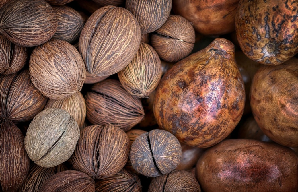 A noz-moscada é uma especiaria aromática valorizada por seu sabor marcante e propriedades medicinais. É utilizada em diversas culturas há séculos, tanto na culinária quanto na fitoterapia.
