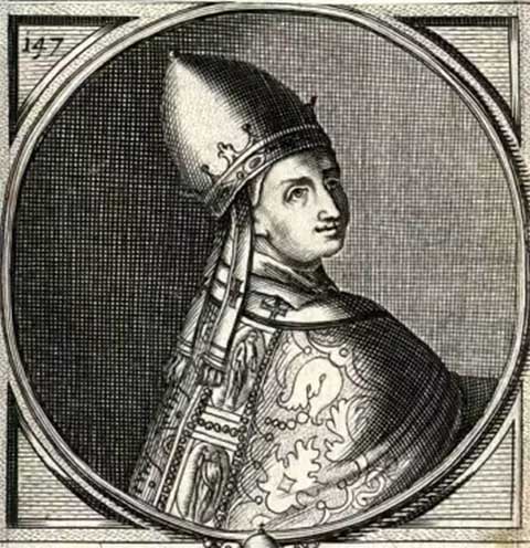 Bento IX assumiu o papado antes dos 20 anos - há diversas versões historiográficas, mas sabe-se que tinha entre 12 e 20 anos ao sentar-se pela primeira vez no trono de Pedro.
