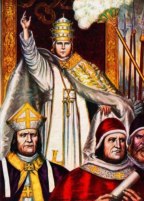 Por isso, o papado era disputado por famílias com vistas a aumentar seu domínio econômico e político.
