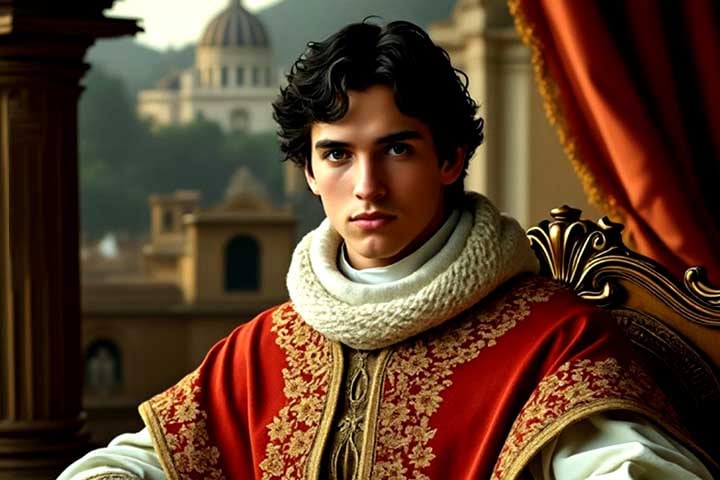 Sua primeira eleição teve influência direta do papa antecessor, João XIX, que era seu tio. Há fontes historiográficas que falam até mesmo de pagamento para que ele fosse eleito.
