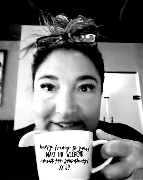 No vídeo, Jo Frost declarou que tem extremo cuidado com o que come, checando a composição de qualquer produto antes de comprá-lo ou consumi-lo. 
