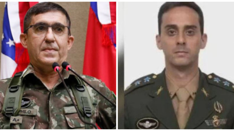 Militares cearenses ser&atilde;o interrogados pelo STF; Estevam &agrave; esquerda, na foto. Rodrigo &agrave; direita.