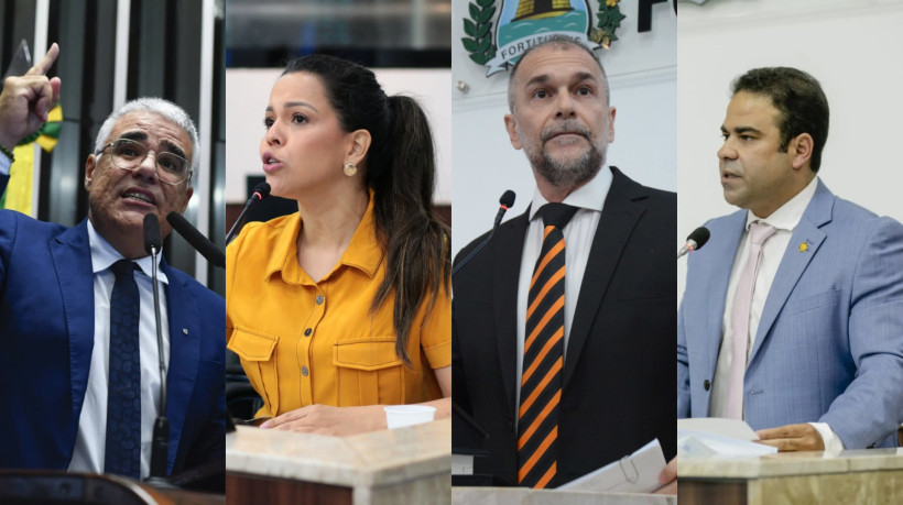 O senador Eduardo Gir&atilde;o (Novo) e os vereadores de Fortaleza, Priscila Costa (PL), Marcelo Mendes (PL) e Julierme Sena (PL) est&atilde;o entre nomes j&aacute; ventilados para disputar o governo pelo PL.