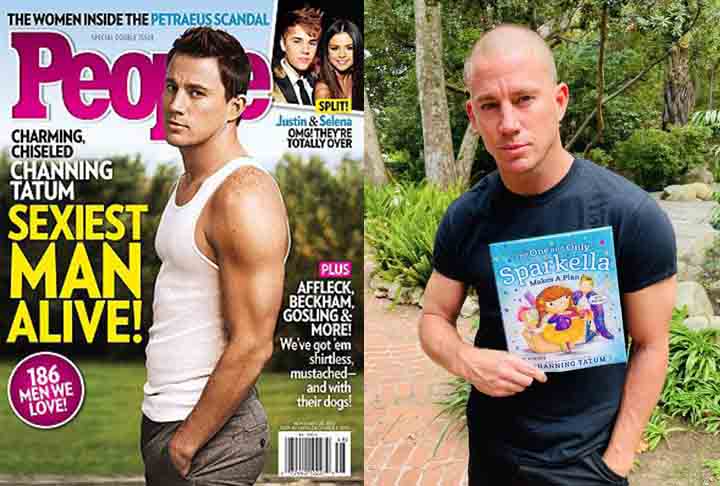 2012 — Channing Tatum: Nascido em 26 de abril de 1980, Tatum ganhou projeção por Ela Dança, Eu Danço, de 2006, mas também estrelou Anjos da Lei, de 2012, e Pisque Duas Vezes, em 2024.
