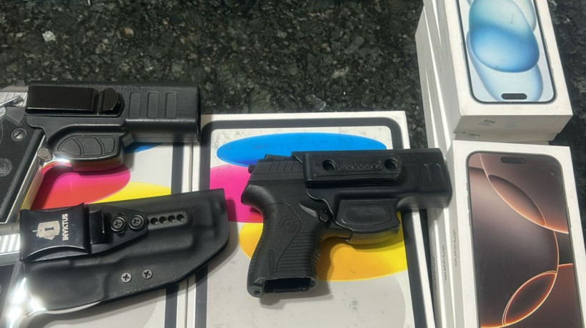 Operação Conexão Clandestina combate descaminho de dispositivos eletrônicos no Cariri dos estados do Ceará e de Pernambuco nesta terça-feira, 29 