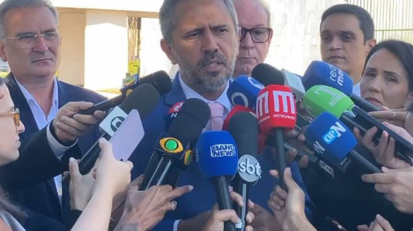 Elmano de Freitas fala após reunião com o vice-presidente, Geraldo Alckmin