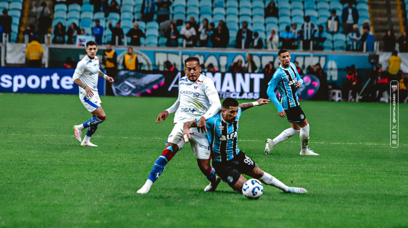 Partida entre Grêmio e Fortaleza pela Série A 2025