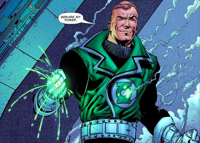 Como Lanterna Verde, Gardner empunha um anel de poder que lhe permite criar formas de energia movidas pela força de vontade e imaginação.