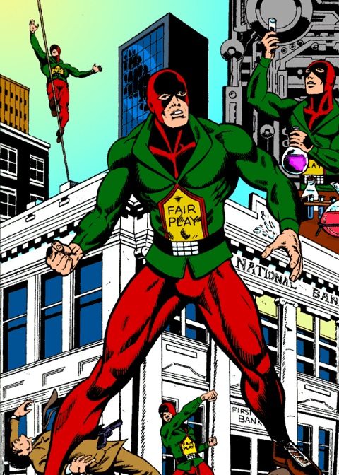 Senhor Incrível: Criado por John Ostrander e Tom Mandrake em 1997. É um gênio com 14 doutorados, um atleta olímpico medalhista de ouro e um inventor brilhante. Apesar de não possuir poderes, é um dos personagens mais inteligentes do Universo DC. 