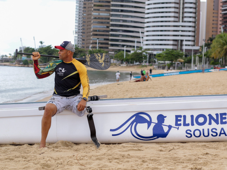  Elione Sousa fala sobre a falta de acessibilidade na praia da Beira Mar e o Projeto Remar