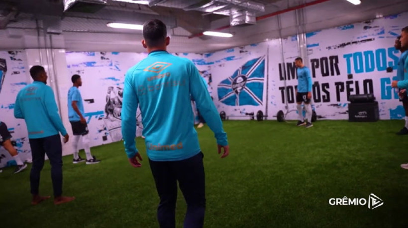 Bastidores da vitória do Grêmio sobre o Fortaleza