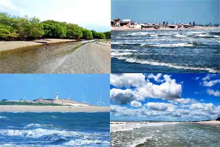 Praia do Arrombado - Localizada no município de Luís Correia, fica a uma pequena distância da Praia do Coqueiro. É uma área ideal para quem busca refúgio e relaxamento por seu ambiente calmo e simples. 

