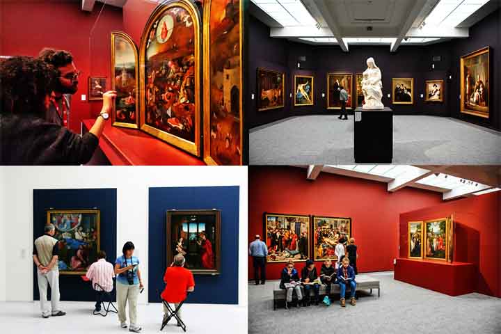 Além disso, há exposições de arte moderna e contemporânea. A visita ao museu permite um mergulho na história da arte, desde o século XV até os dias atuais, sendo um destino imperdível para amantes da cultura.