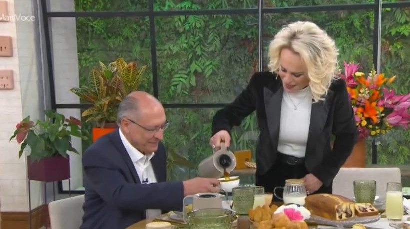 Geraldo Alckmin e Ana Maria Braga