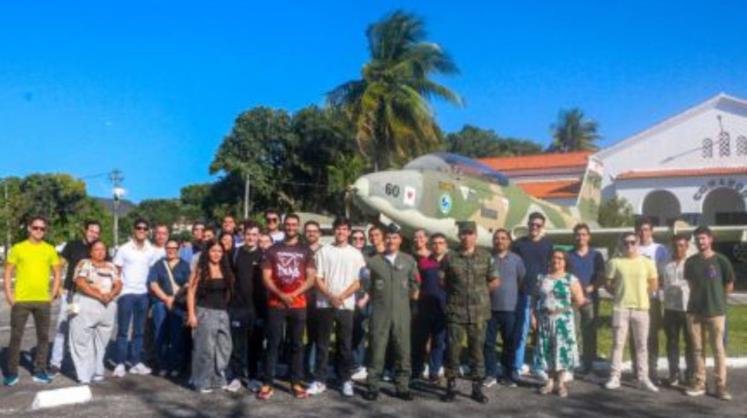 As obras no novo campus do Instituto Tecnológico de Aeronáutica (ITA) na Base Aérea de Fortaleza (Bafz) foram acompanhadas pelos alunos nessa quarta-feira passada, 23