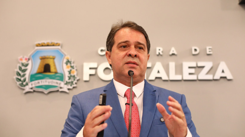 Prefeito Evandro Leitão falou sobre o Plano Diretor, durante retomada das atividades na Câmara Municipal de Fortaleza