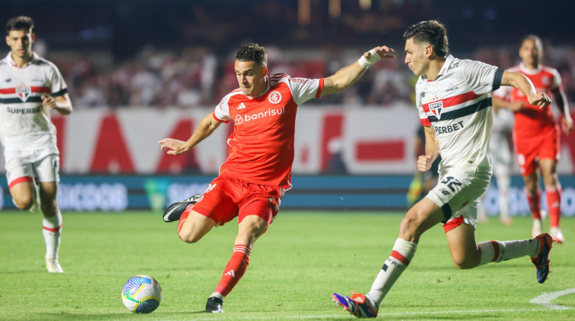 Internacional e São Paulo se enfrentam hoje, 3, pelo Brasileirão. 