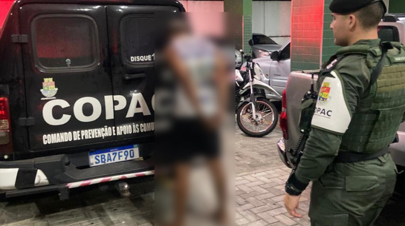 Homem foi conduzido para o 2º Distrito Policial (2º DP) pela PMCE