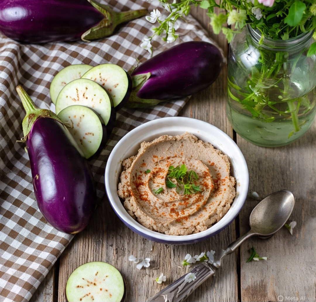 Por fim, o patê de berinjela conquista quem gosta de um sabor defumado e levemente adocicado. Preparado geralmente com berinjela assada, alho, azeite e limão, é uma opção saudável, com poucas calorias e muito sabor.
