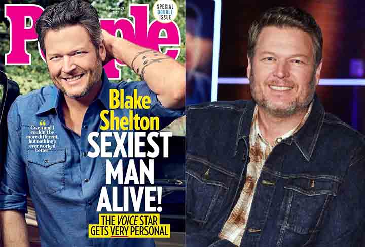 2017 — Blake Shelton: Nascido em 18 de junho de 1976, Blake Shelton é um renomado cantor e compositor de música country norte-americano. Se tornou ainda mais conhecido como jurado do The Voice de 2011 a 2019.