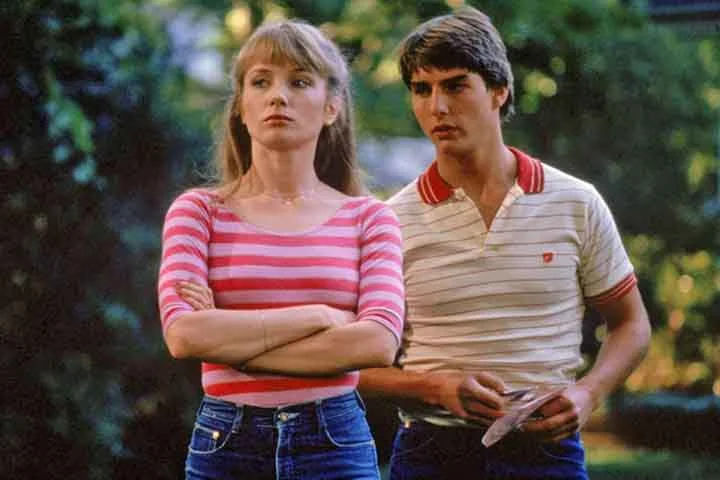 Em 1983, De Mornay foi escalada como Lana no sucesso “Negócio Arriscado” ao lado de Tom Cruise. O filme a transformou em uma estrela quase instantânea, assim como foi o primeiro sucesso de Cruise. 
