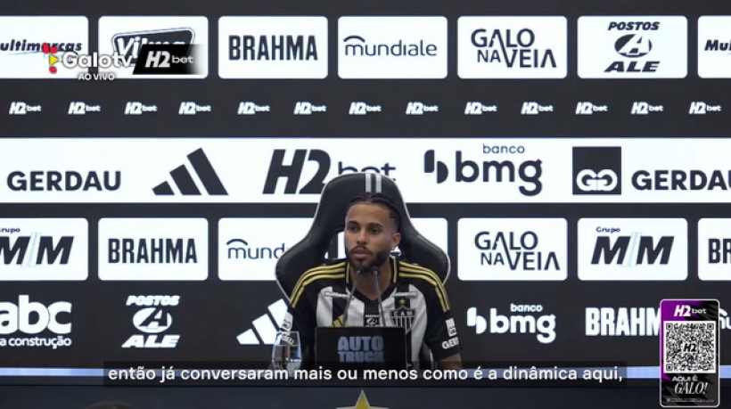 Alexsander revela conversas com Cuca e analisa forças do Galo