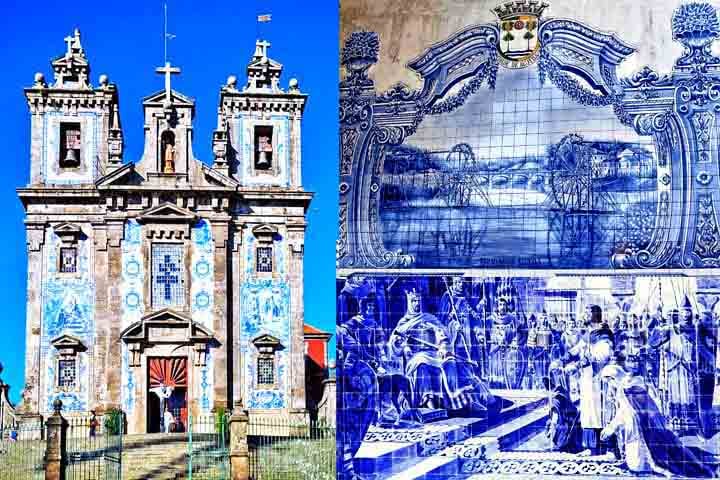 PORTUGAL - O país é mundialmente reconhecido pelos azulejos azuis e brancos, que adornam fachadas, igrejas e estações de trem.
