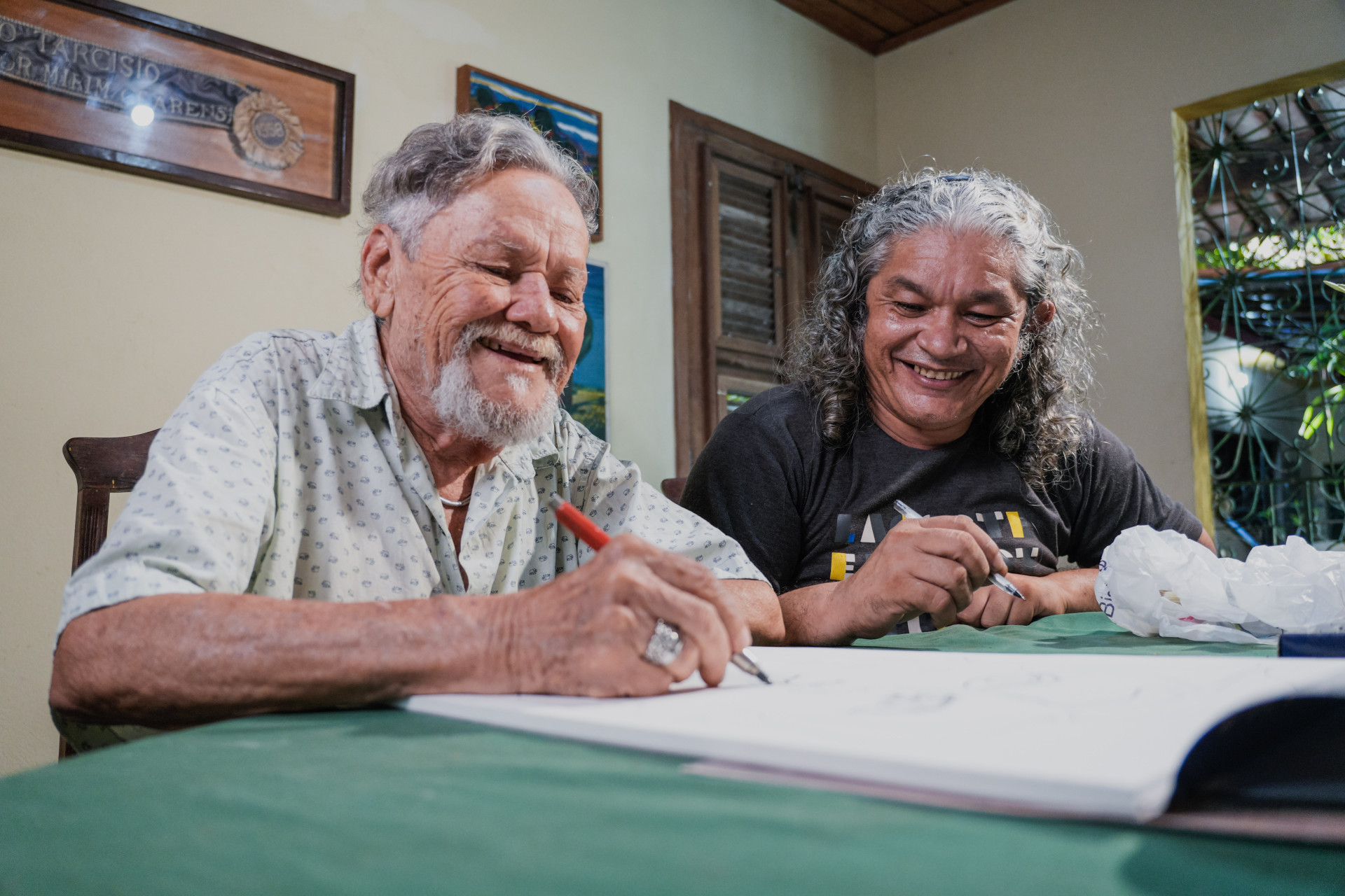 Z&eacute; Tarc&iacute;sio e Gerson Ipiraj&aacute; foram grandes amigos, unidos pela vida art&iacute;stica