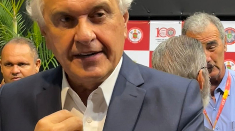 Governador Ronaldo Caiado participou de evento do Corpo de Bombeiros, em Fortaleza