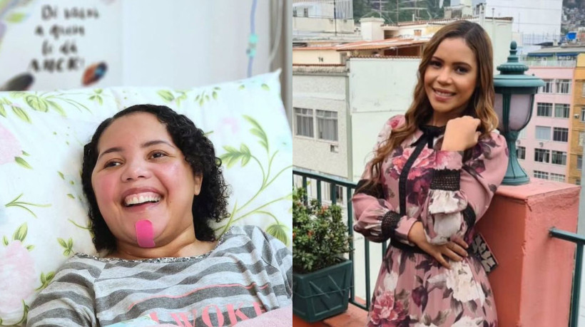 "Regojizo-me do cuidado de Deus, da proteção da minha família e do aconchego do meu lar", diz a legenda de uma das publicações de Amanda em sua rede social 