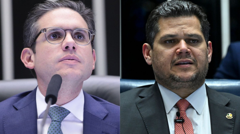 Hugo Motta e Davi Alcolumbre são, respectivamente, presidentes da Câmara dos Deputados e do Senado Federal
