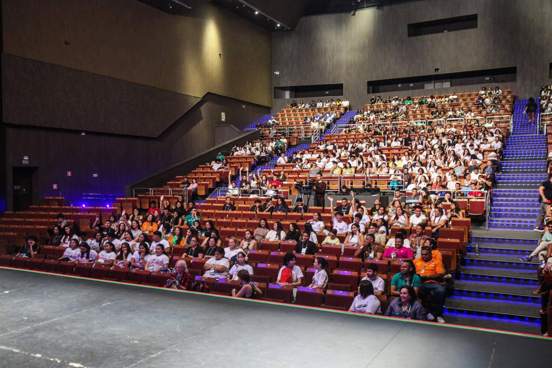 FORTALEZA-CE BRASil - 06.08.2025- Agosto da juventude da FDR no Teatro Fio Mar  ((João Filho Tavares O Povo)
