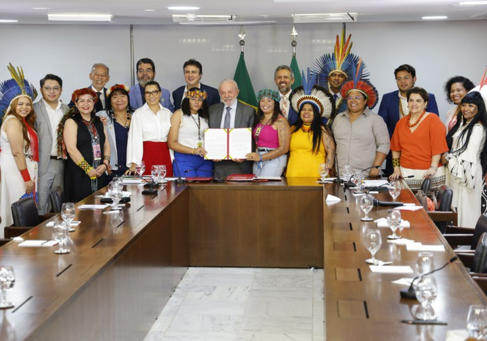 ￼HOMOLOGAÇÃO foi assinada pelo presidente Lula ontem, 6 (Foto: Mayra Wapichana/Funai/ divulgação)