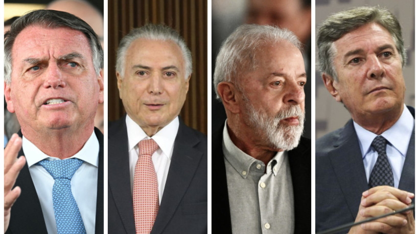 Jair Bolsonaro, Michel Temer, Lula e Fernando Collor