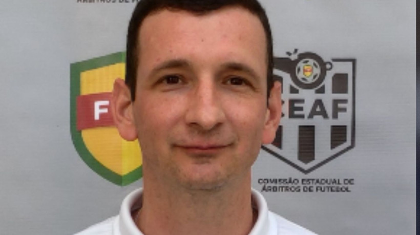 O árbitro Jorge Eduardo Bernardi é filiado a Federação Gaúcha de Futebol
