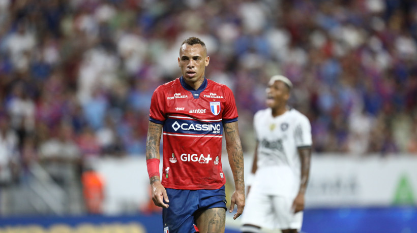 FORTALEZA-CE, BRASIL,09.08.2025: Breno Lopes. jogo Fortaleza vs Botafogo. Arena Castelão.  (Fotos: Fabio Lima)
