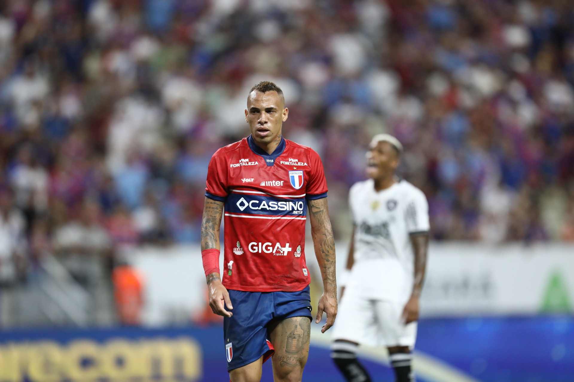 FORTALEZA-CE, BRASIL,09.08.2025: Breno Lopes. jogo Fortaleza vs Botafogo. Arena Castelão.  (Fotos: Fabio Lima) (Foto: FÁBIO LIMA)