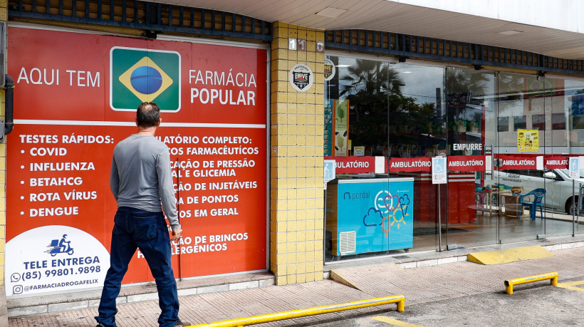 ￼FARMÁCIA Drogafélix, na Parangaba, faz parte do Programa