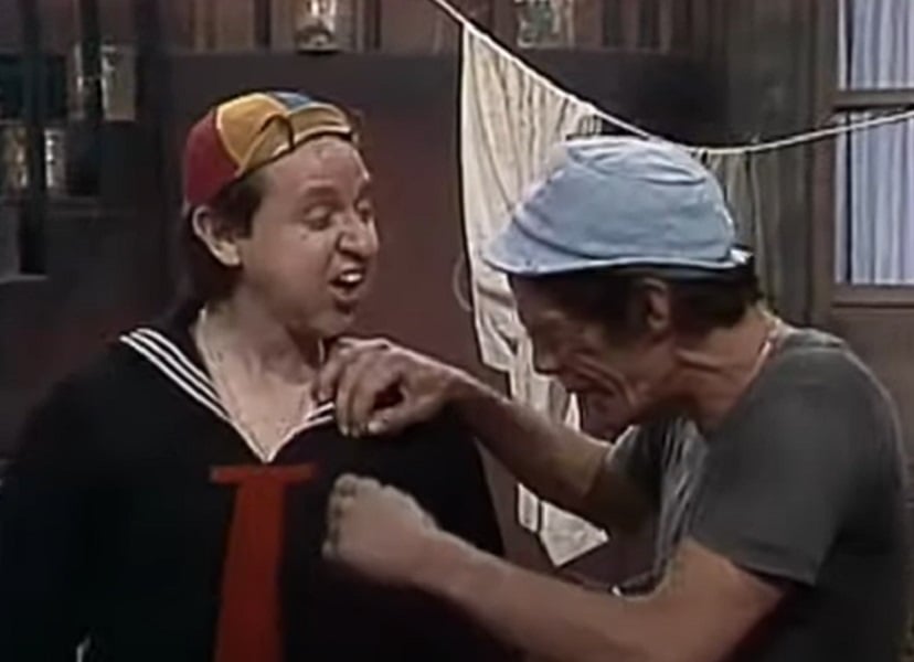 Muitos fãs acham que o ator Carlos Villagrán colocava algum enchimento para conseguir dar essa aparência ao rosto. Mas, na verdade, ele conseguia enchê-las de ar e falar normalmente.