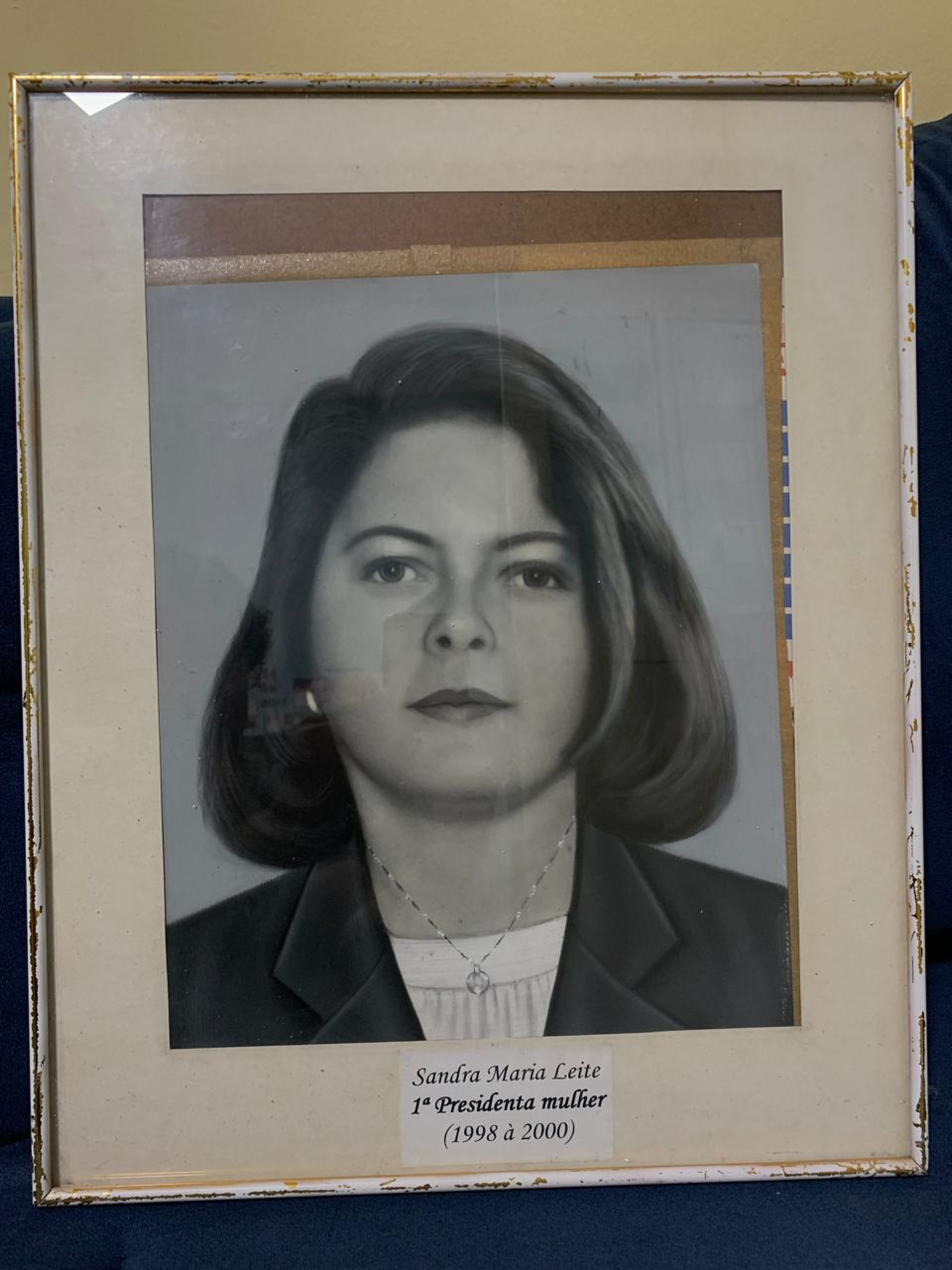 Sandra assumiu a presidência da Casa em 1998 e ficou no cargo até o ano 2000