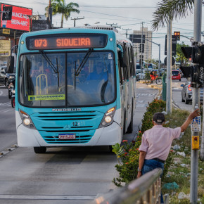 ￼Novo PAC vai destinar 10 ônibus elétricos ao Ceará (Foto: FERNANDA BARROS)
