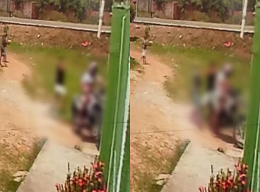 Suspeitos dispararam contra vítima no momento em que ela estava com criança em cima de moto 