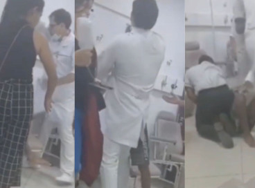 Após a agressão, o paciente saiu da unidade hospitalar sem finalizar a medicação  