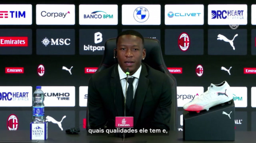 Estupiñán ansioso para jogar com Rafael Leão: 'Preparadíssimo'