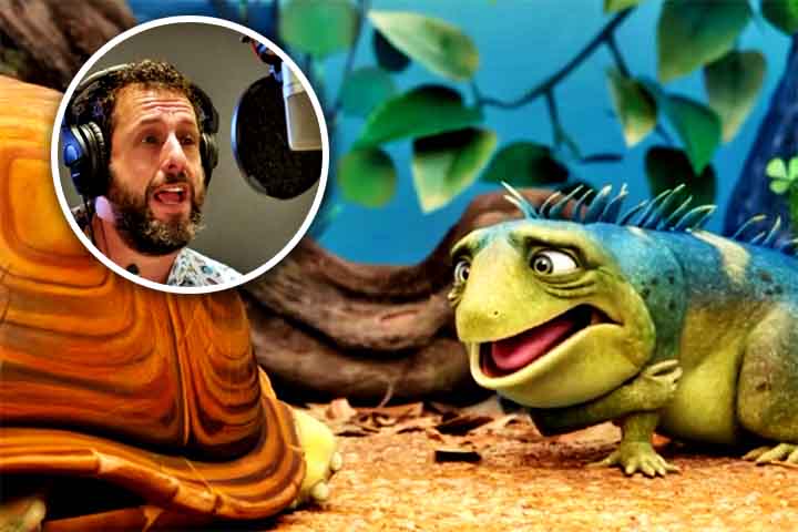 Sandler também já fez trabalhos como dublador de animações, como “Léo”, da Netflix, em que dá voz ao lagarto que é o personagem principal.
