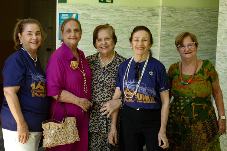 Maria Celuta Pinheiro Costa, 79, Cira de Matos Brito, 85, Cira de Matos Brito, 85, Sônia Leite Barbosa Belchior, 80. O CIC, cujo prédio é tombado pelo patrimônio histórico de Fortaleza, está completando 160 anos 